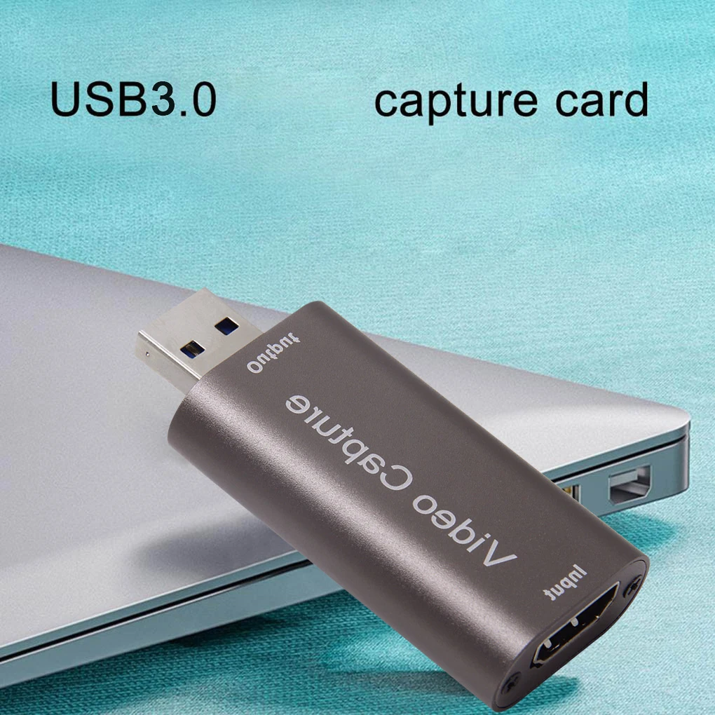 1080P 4K Video Capture Card USB3.0 HDMI-compatible Grabber Record Box for PS4 Game Camera Recording Live Streaming | Компьютеры и офис