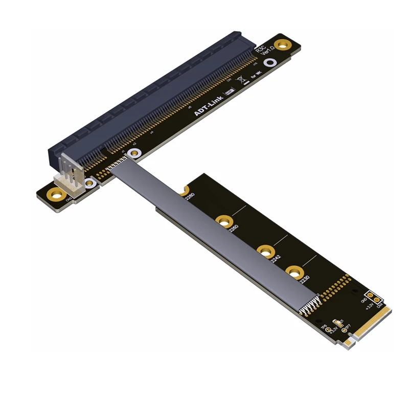 M.2 NVMe к PCIe 16x удлинитель поддержка X11050ti 1060ti 1080ti RX580 Riser Card x16 PCI e для NVIDIA AMD A N Btc