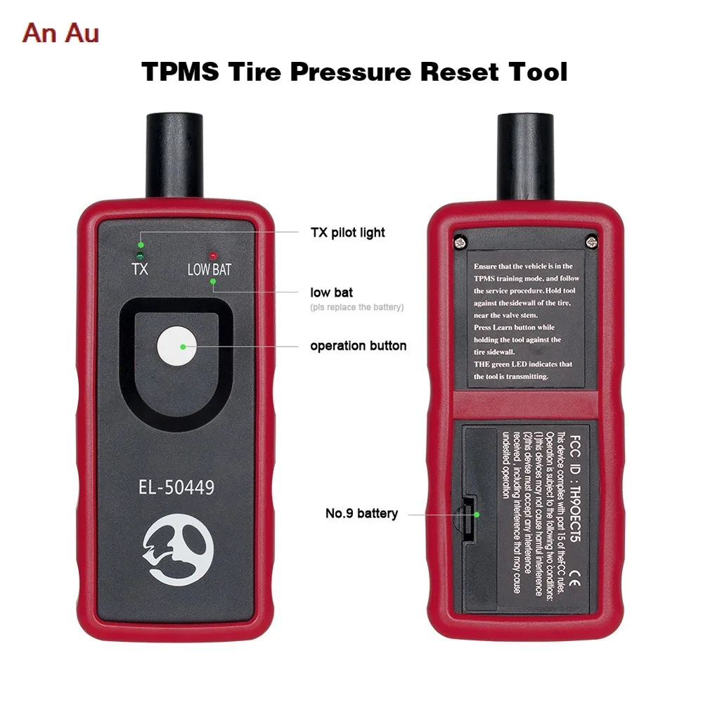 EL-50449 TPMS For Ford Cars Tire Pressure Monitor Sensor TPMS Activation  Tool +OEC-T5 TPMS Scanner Car Electronic Tools - AliExpress
