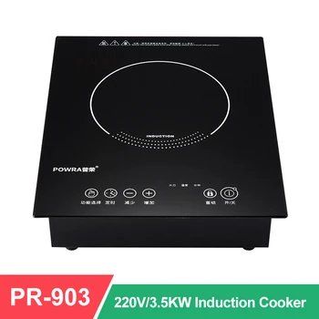 

3500W Waterproof Induction cooker Commercial Stainless Steel Household Cooktop Stove Embedded Hotpot Hob Burner 110/220V