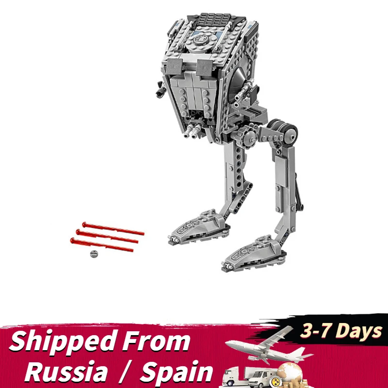 

Starwars Movie Series Imperial AT-ST Walker Set 471Pcs Building Blocks Star Wars Figures Toys Bricks For Children Starwars Model