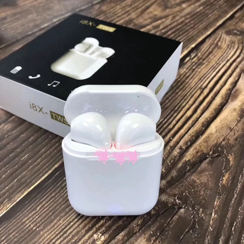 I8x tws bluetooth наушники беспроводные настоящие стерео Спортивная гарнитура|Наушники