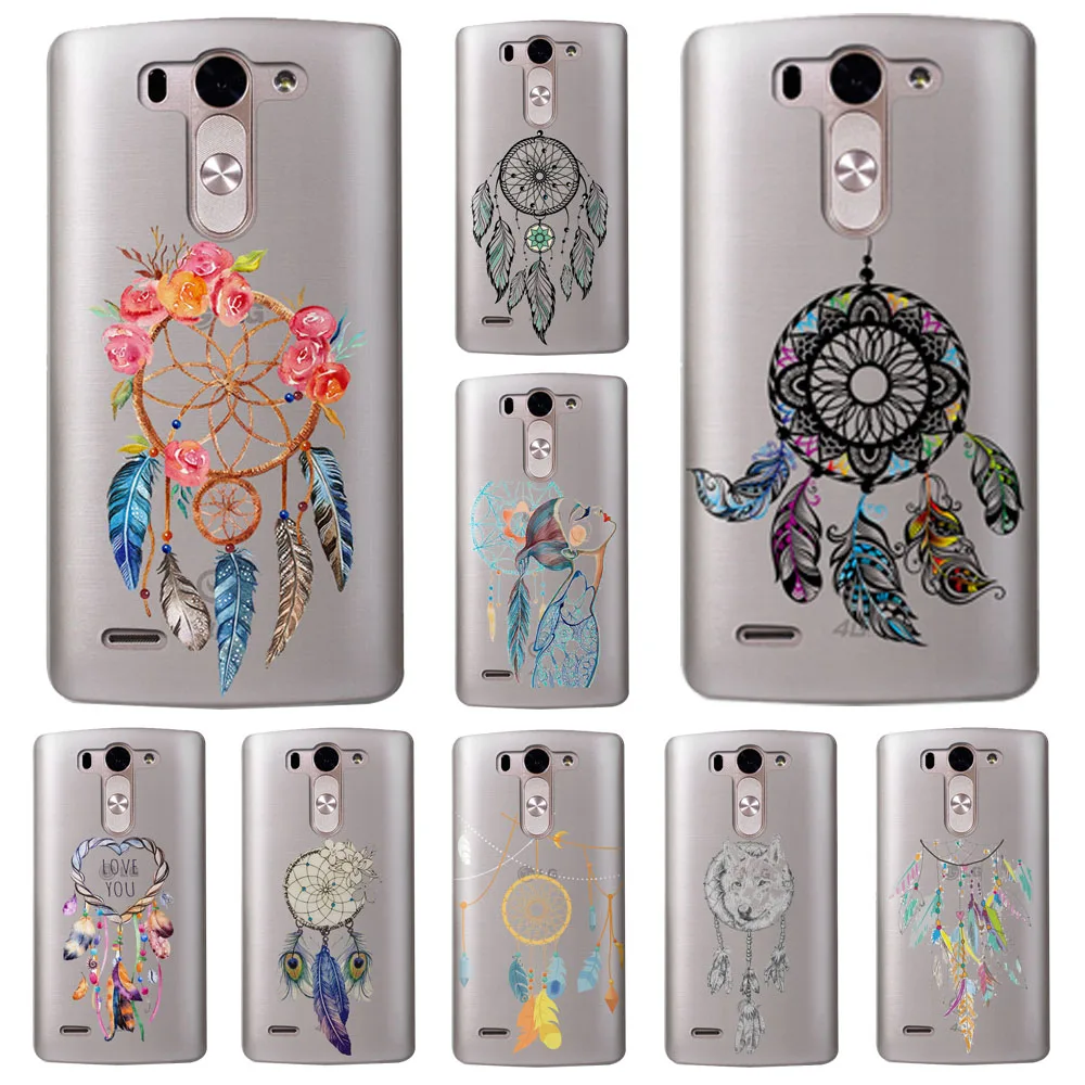 

Dreamcatcher DC Case For LG G4 G5 G6 Q8 Q6 K8 K7 K10 2017 X Power2 3 V30 X Screen Soft TPU Silicone Back Coque Protective Cover
