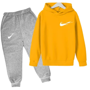 Sports Hoodie Trouser Set