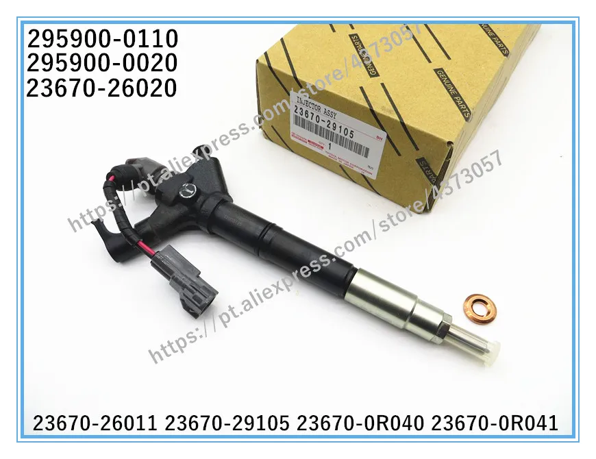 Оригинальный пьезоинжектор G2 295900-0110 295900-0020 для 23670-26020 23670-26011 23670-29105 23670-0R040 23670-0R041 |
