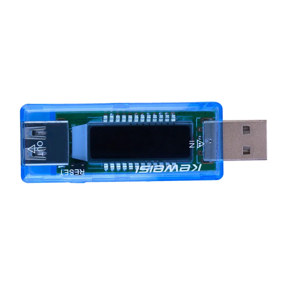 ЖК-детектор USB Вольт Напряжение тока доктор зарядное устройство измеритель емкости Вольтметр Амперметр power Bank Plug and Play