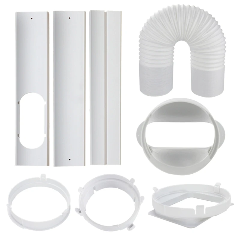 Portable Air Conditioner Window Adapter Kit Exhaust Hose Connector