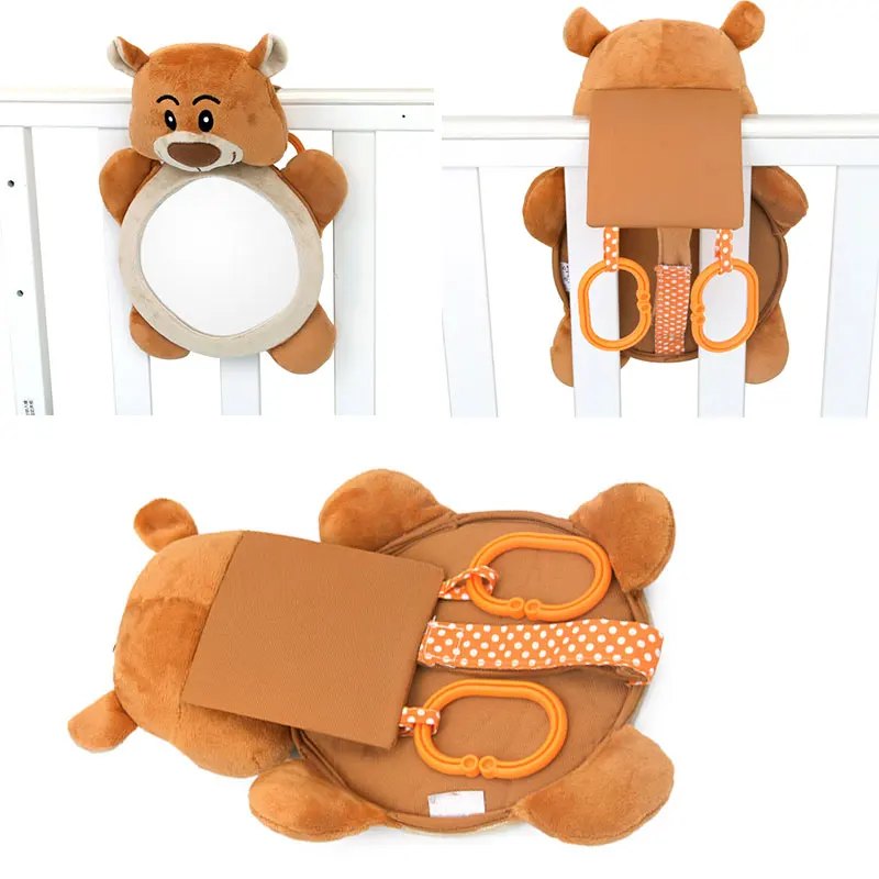 Baby Car Mirror Car Safety View Back Seat Mirror Baby Facing Rear Ward Infant Care Square Safety Kids Monitor Car Accessories