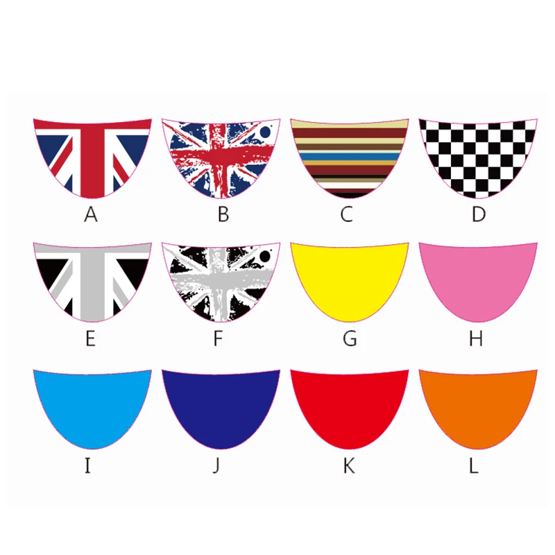 1 шт. клейкая наклейка на рулевое колесо Union Jack для мини куперов JCW R55 R56 R57 R60 R61