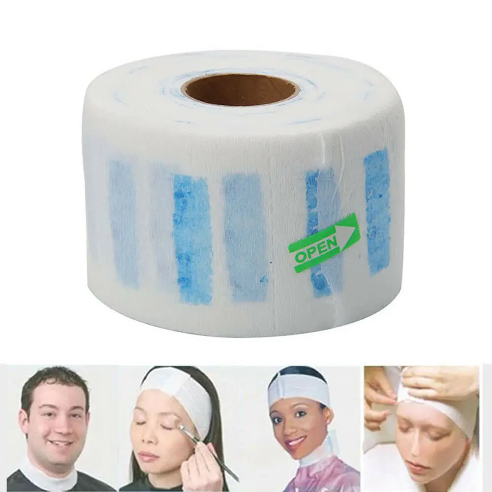 

1 Roll Pro Stretchy Disposable Neck Paper Strip for Barber Salon Hairdressing Styling Tools