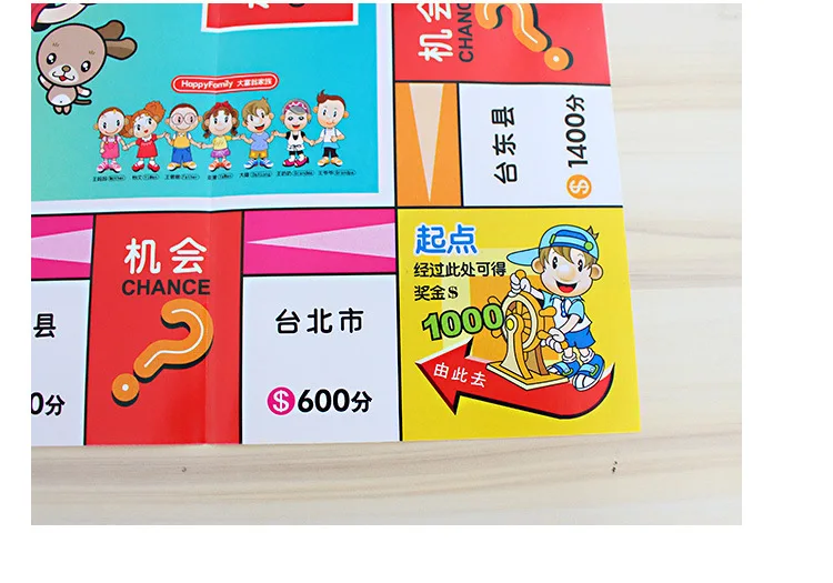 Новые продукты Monopoly Uncle Wang новая мультяшная версия банка Игра настольная игра для детей и родителей и детей настольная игра