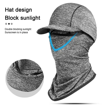 

Mask Summer Sunscreen Balaclava Face Mask Magic Scarf Neck Gaiter Headwear Ice Silk Water-absorbing Breathable Outdoor Sports