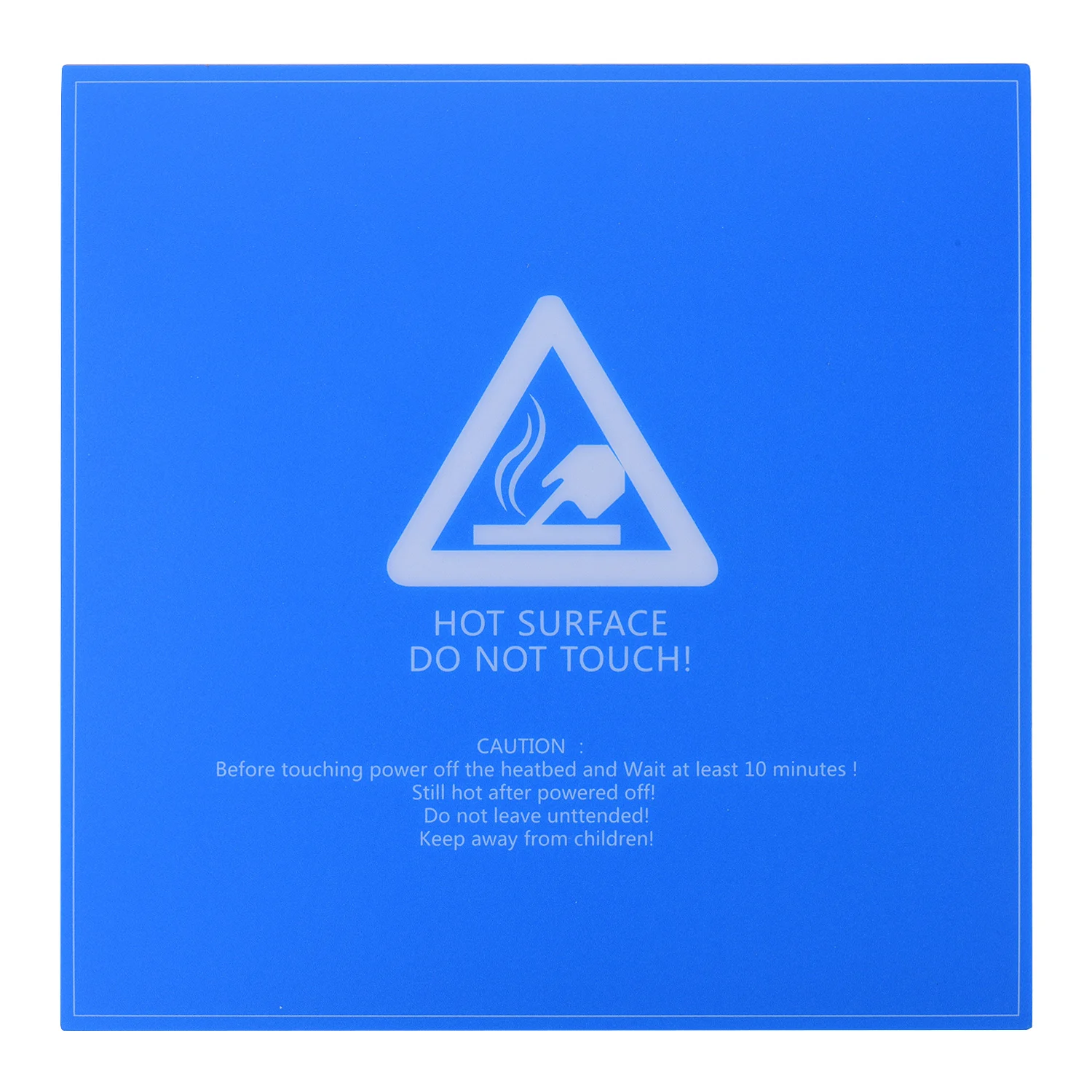 214*214mm/8.4*8.4in Heated Bed Sticker Sheet Build Surface Plate High Temperature Resistant Compatible for Anet A8 A6 3D Printer |