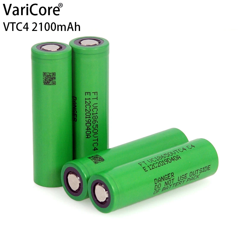 Аккумулятор VariCore 100% 3 7 в 18650 2100 мАч 30 А для фонарика и т. д. | Электроника