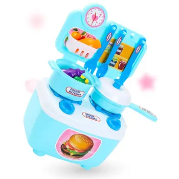 

Kids Pretend Play Toys Children's Simulation Kitchen Utensils Kitchen Food Toys Set Early Educational Toys Cooking Tableware Set