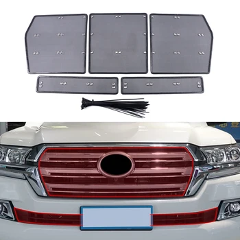 

For Toyota Land Cruiser J200 2016-2020 Car Accessories Front Grille Insert Net Anti-insect Dust Garbage Proof Inner Cover Net