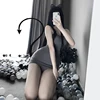 OJBK Backless Transparent Sexy Dress Grey White Erotic Lingerie For Women Breathable Material Stretch Fabric BodySuit 2022 New ► Photo 3/5