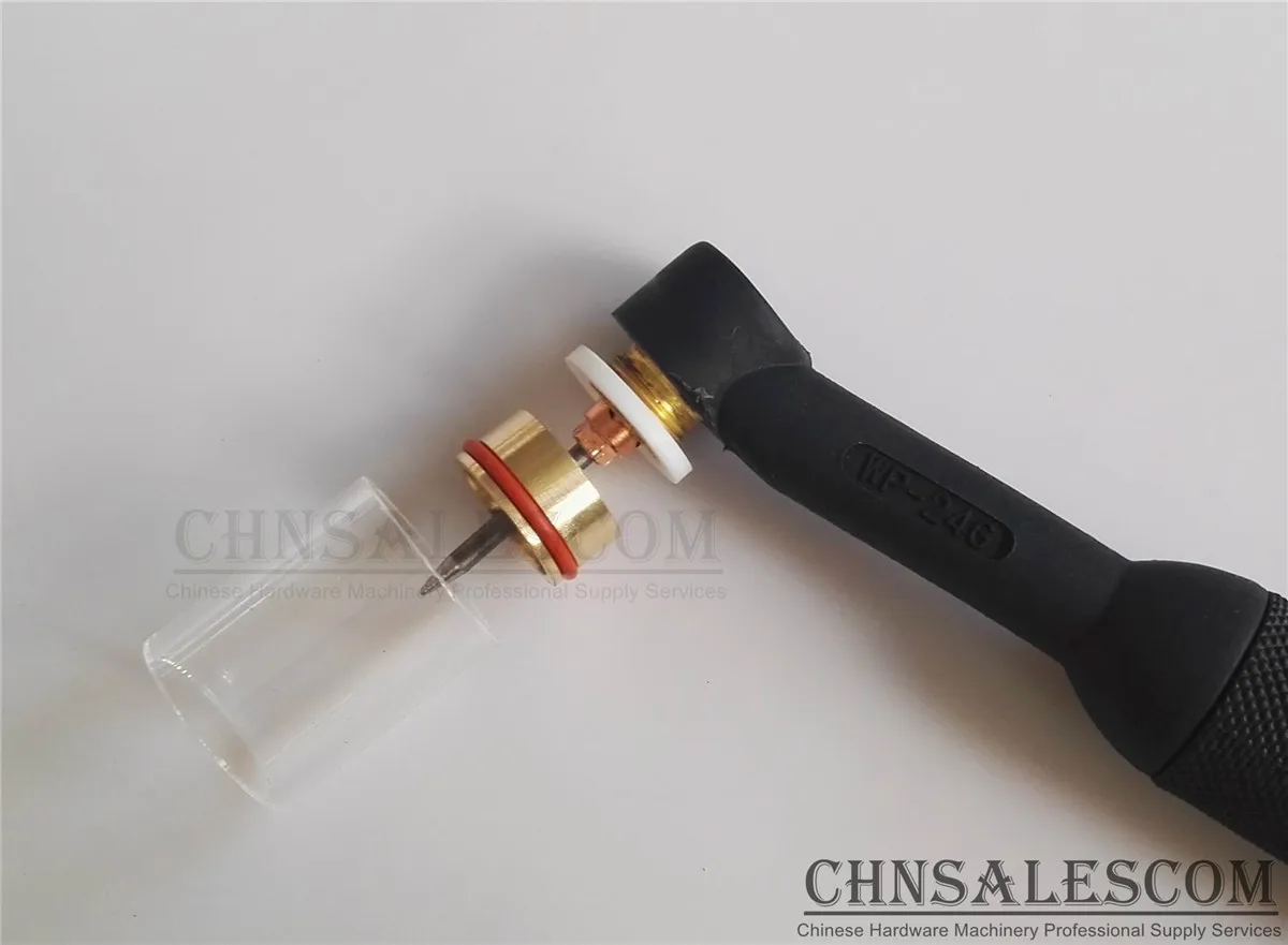 CHNsalescom 24 шт TIG сварка 10#25 мм чашка из стекла-пирекс Набор для WP-24 серии 1,0 мм. 040"