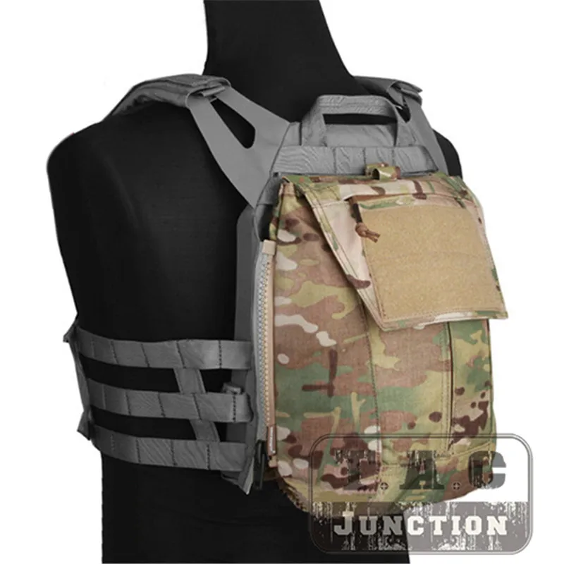 Emerson CP Style Tactical Vest Backpack Zip-on Panel Accessory Bag Plate Carrier Pouch For CPC NCPC JPC 2.0 AVS Vest Multicam