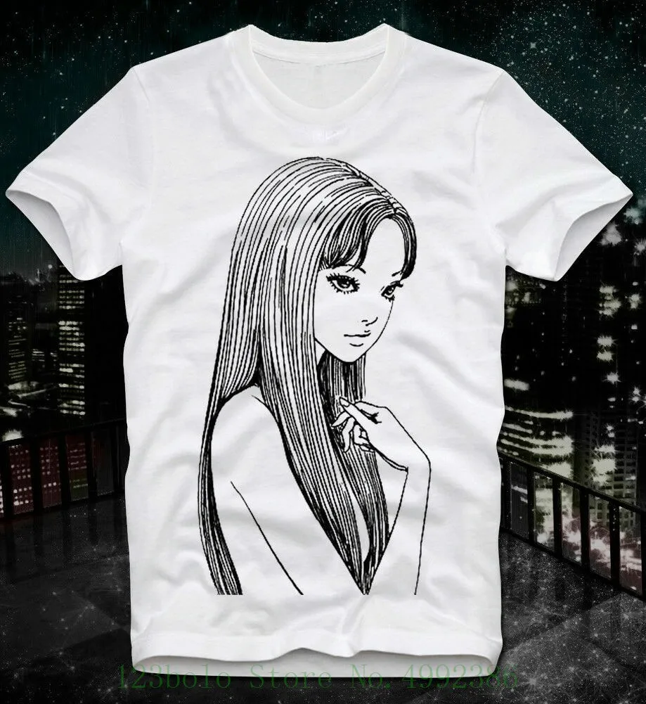 

Seltene Gegenst  Nde ! T Shirt Tomie Junji Ito Uzumaki Manga Anime Guro Japan Jap O-neck Tshirt Homme