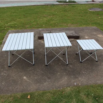 

Outdoor aluminum alloy folding table self-driving camping picnic barbecue table portable dining table 3 specifications