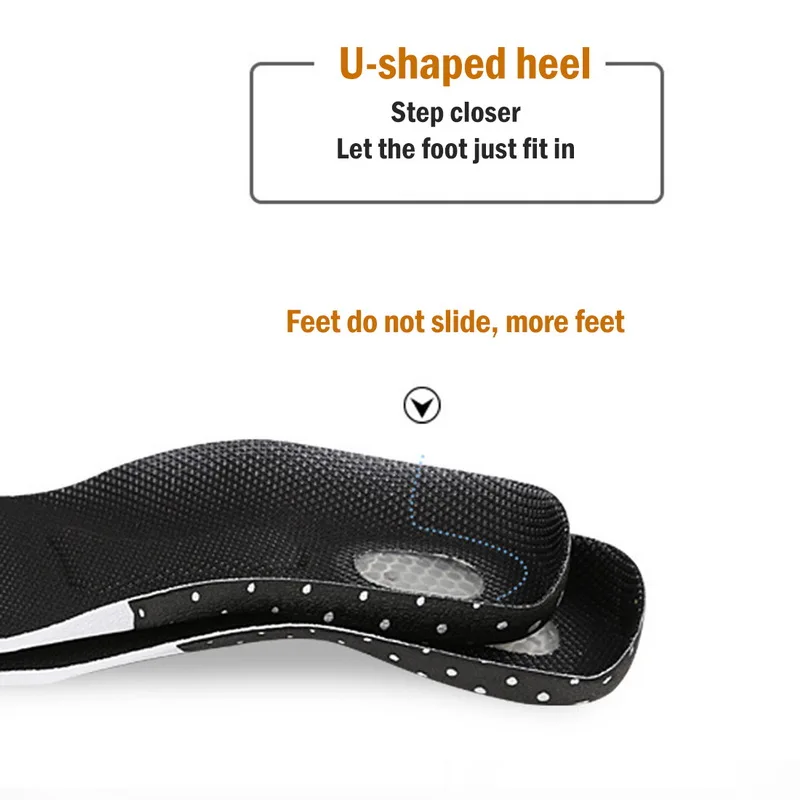 WENYUJH силиконовые обувные стельки для мужчин и женщин ортопедическая стелька-ступинатор спортивные стельки мягкие и удобные беговые мягкие вставки