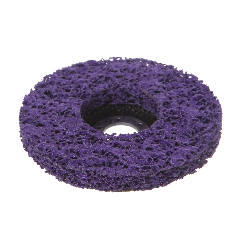 

Diameter 125mm Poly Strip Disc Abrasive Wheel Paint Rust Removal Clean Angle Grinder Tool U4LB