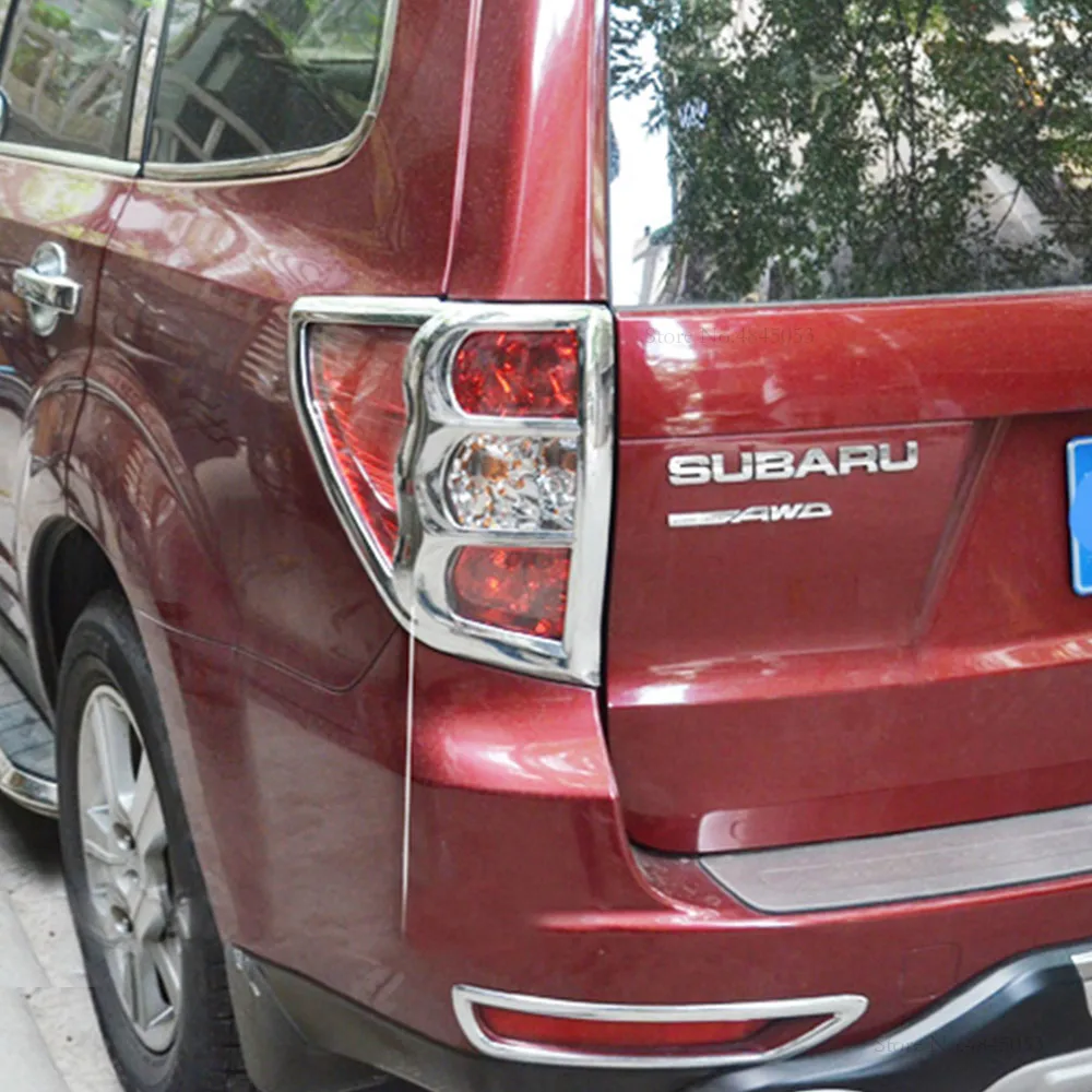 Внешний хромированный светильник для Subaru Forester 2009-2012 декоративная крышка на