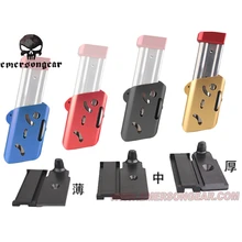 Emerson IPSC алюминиевый подсумок для журналов соревнование по стрельбе регулировка скорости стрелок пистолет гоночная кобура GLOCK Mag сумка