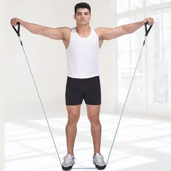 

Unisex Fitness Resistance Band Set Strength Training Workout TPE Comprehensive Exercise Elastic Pull Rope