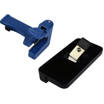 

WSFS Hot 2Pcs Manual Edge End Cutter and Edge Band Trimmer Set Wood Edge Trimmer