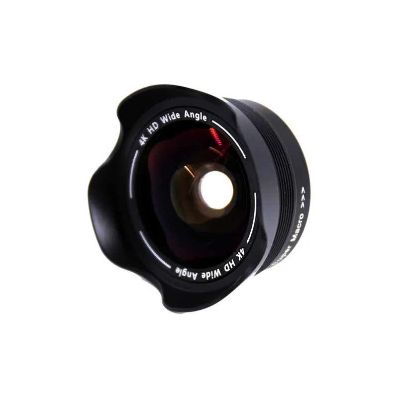 

Super Clear Non-Distortion Non-Virtual Non-Hidden Corner Single-lens Reflex Camera External Universal Mobile Phone Lens Wide-ang