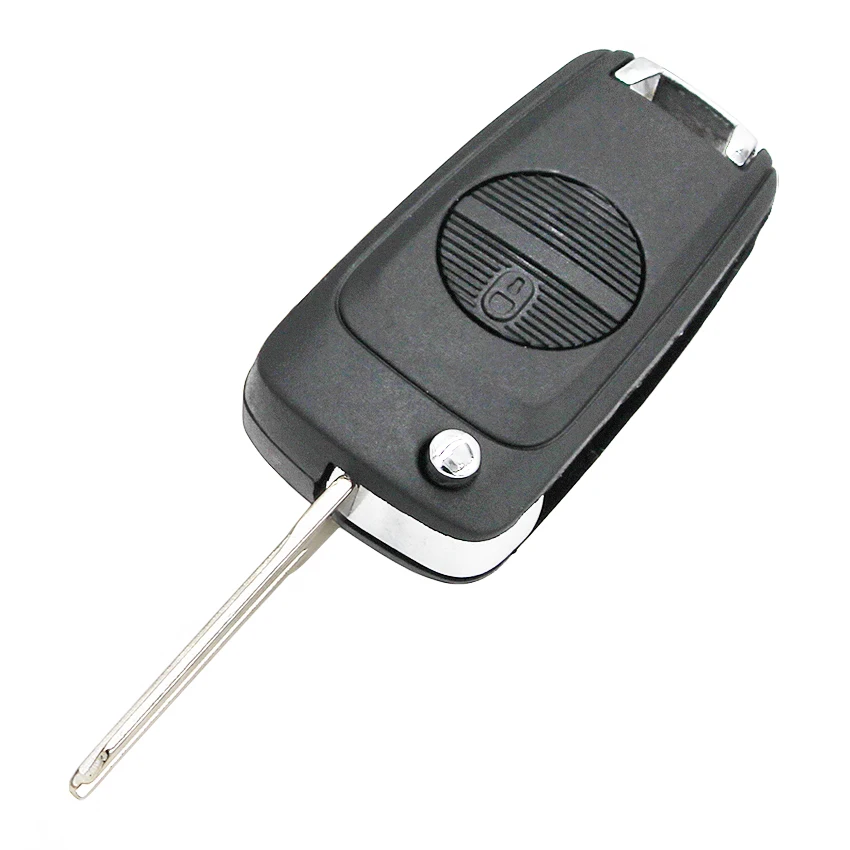Модифицированный флип 2 кнопки дистанционного ключа оболочки для Nissan Almera Timo Navara Primera X-Trail с NSN14 uncut blade
