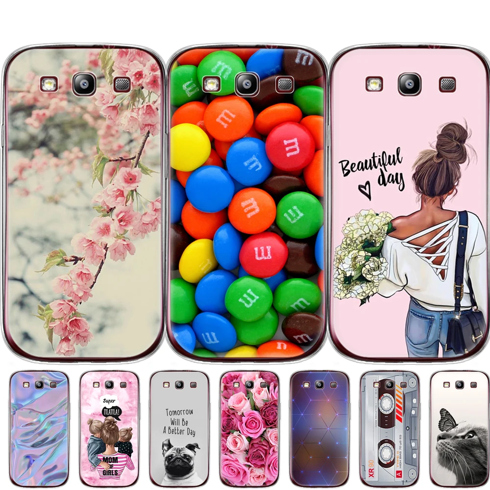 Case For Samsung Galaxy S3 soft tpu phone back Cover i9300 for silicon |