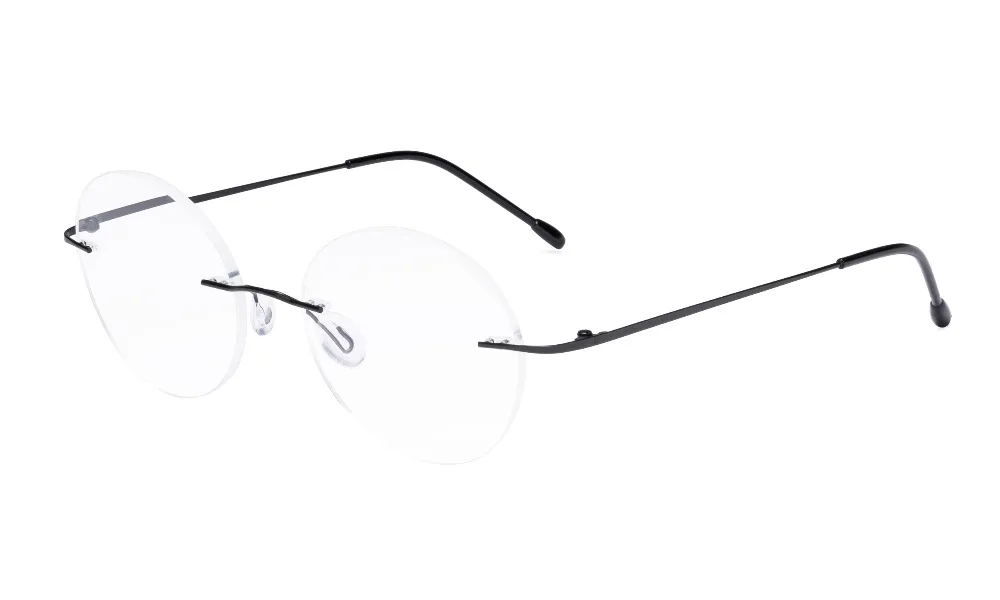 RWK9910 Eyekepper бескаркасные очки для чтения женские круглые Без Оправы для чтения мужчин