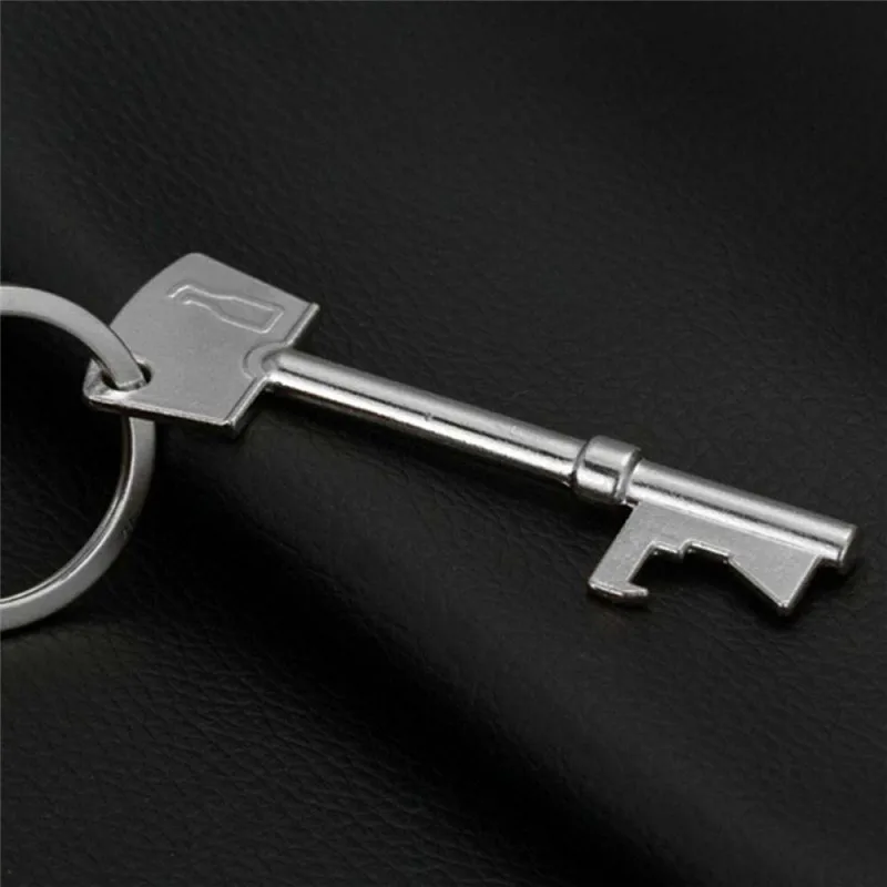 New Arrive 1X Key Portable Bottle Opener Beer Bottle Can Opener Hangings Ring Keychain Tool Free Shipping