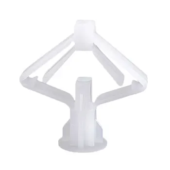 

100pcs Gypsum Board Expansion Tube Aircraft Shape Hardware Home Portable Pierced Bolts Screws Practical Manual DIY Wall Curtain