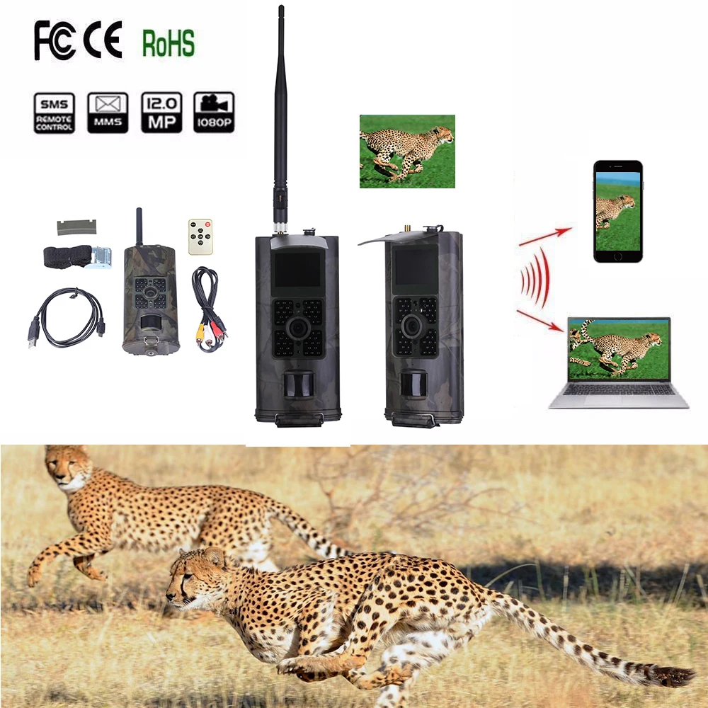 HC-700G Trail camera 16MP 1080P охотничья камера s HC700G видео ночного видения 3g MMS GPRS фото ловушка скаутинг игра дикой природы Камеры