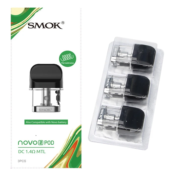 DC 1.4ohm mtl 3pcs SMOK Novo 2 Pod картридж сетка 0.8ohm керамика 1.4ohm DC MTL 1.2ohm катушки 2 мл для SMOK Novo и Novo 2 Pod Комплект - Цвет: DC 1.4ohm mtl 3pcs