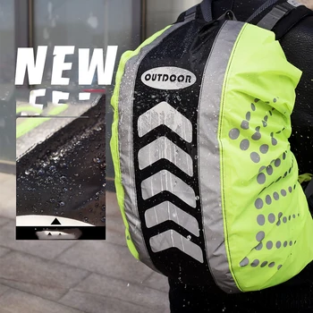 

Waterproof Backpack Bags Outdoor Backpack High Visibility Reflective Rain Cover Backpack