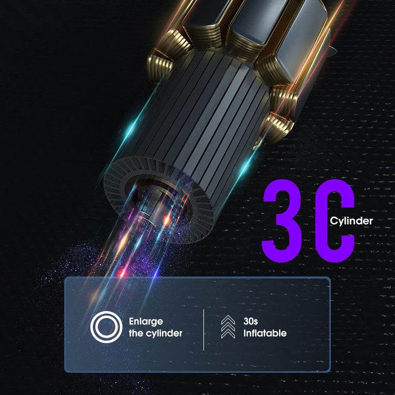 Carsun �޴�� ���� ����� ������ �з� �������� 12V DC 150PSI Ÿ�̾� ��â�� �ڵ��� Ÿ�̾� ���� ���� ��� ������