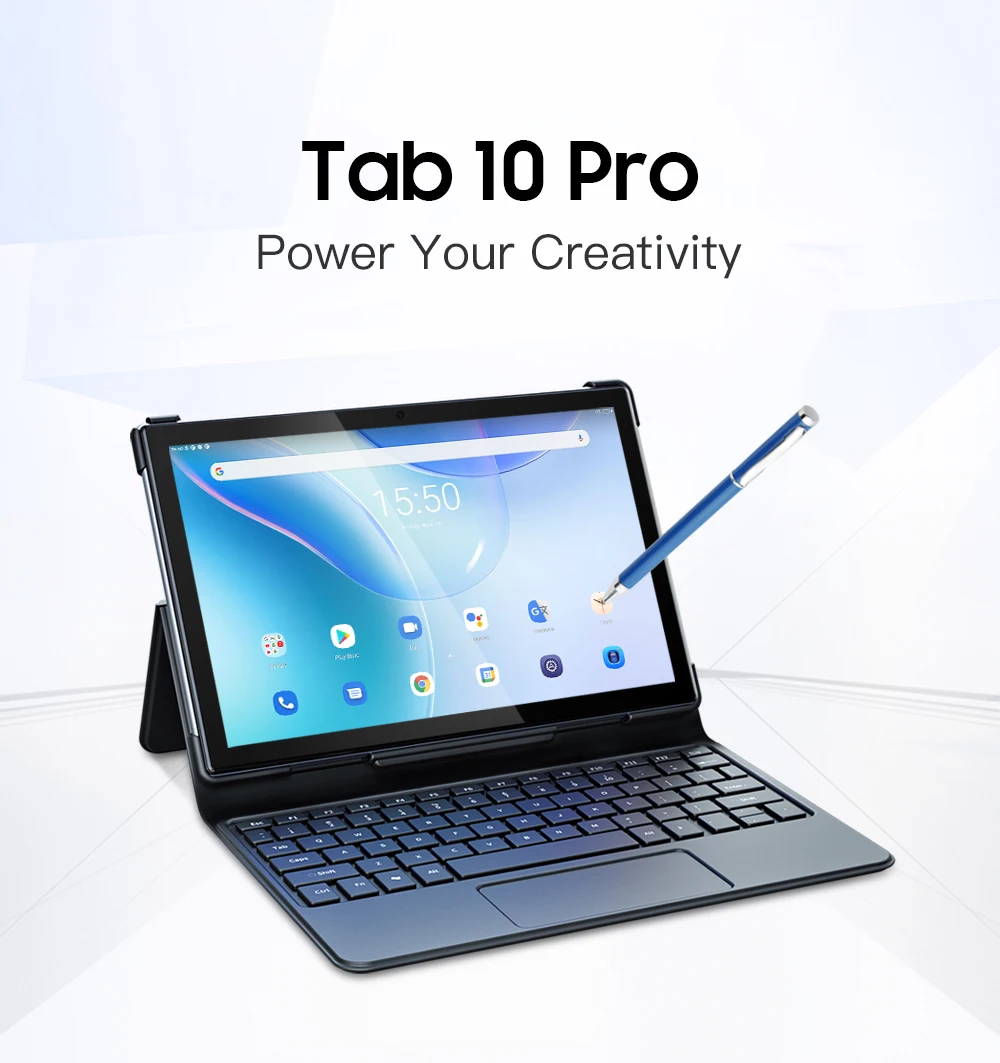 ram pc Blackview Tab 10 Pro 10.1'' FHD+ Display 6580mAh Dual 4G Phone Call Tablet PC Octa-core 8GB+128GB 8MP+13MP Camera Tablets kingston 8gb ram