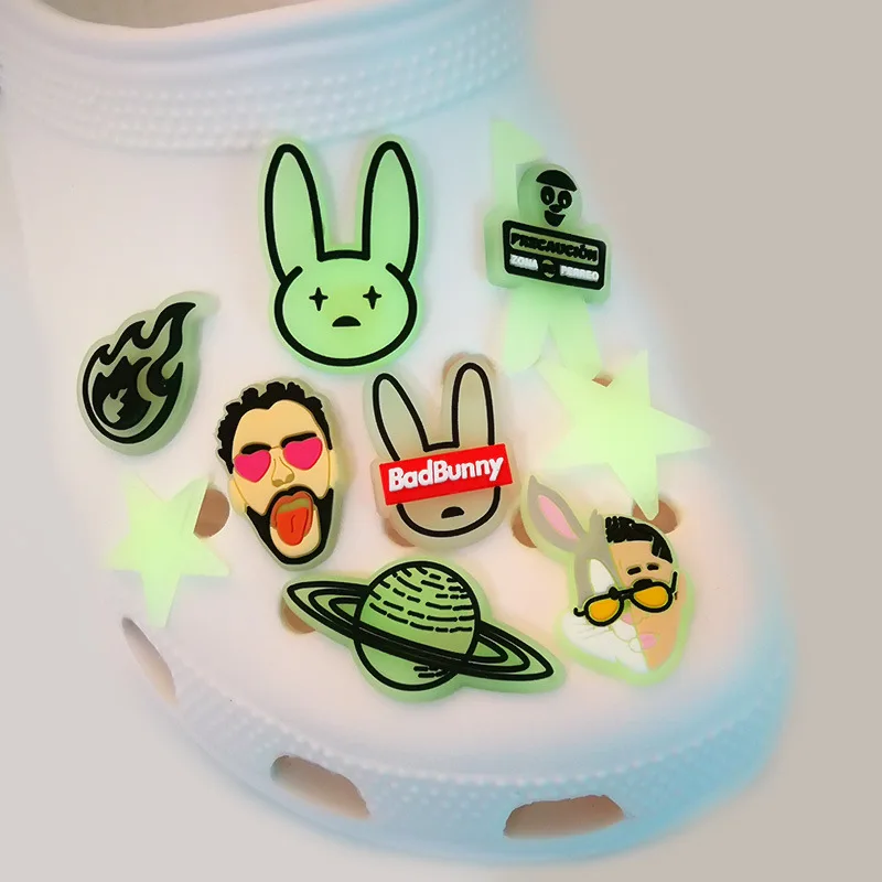 Shoe Charms Crocs Bad Bunny Bad Bunny Side Piece Crocs Jibbitz
