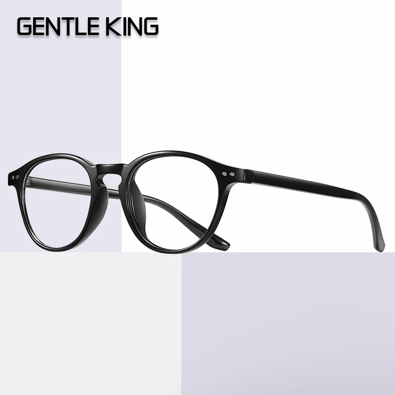 

GENTLE KING Women Anti Blue Ray Eyeglasses Fashion Glasses Men Computer Glasses Gaming Goggles Transparent Eyewear Frame UV400