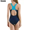 Riseado Swimming Suits for Women Competitive Swimwear Women One Piece Swimsuit 2022 Patchwork Racer Back Bathing Suits ► Photo 2/6