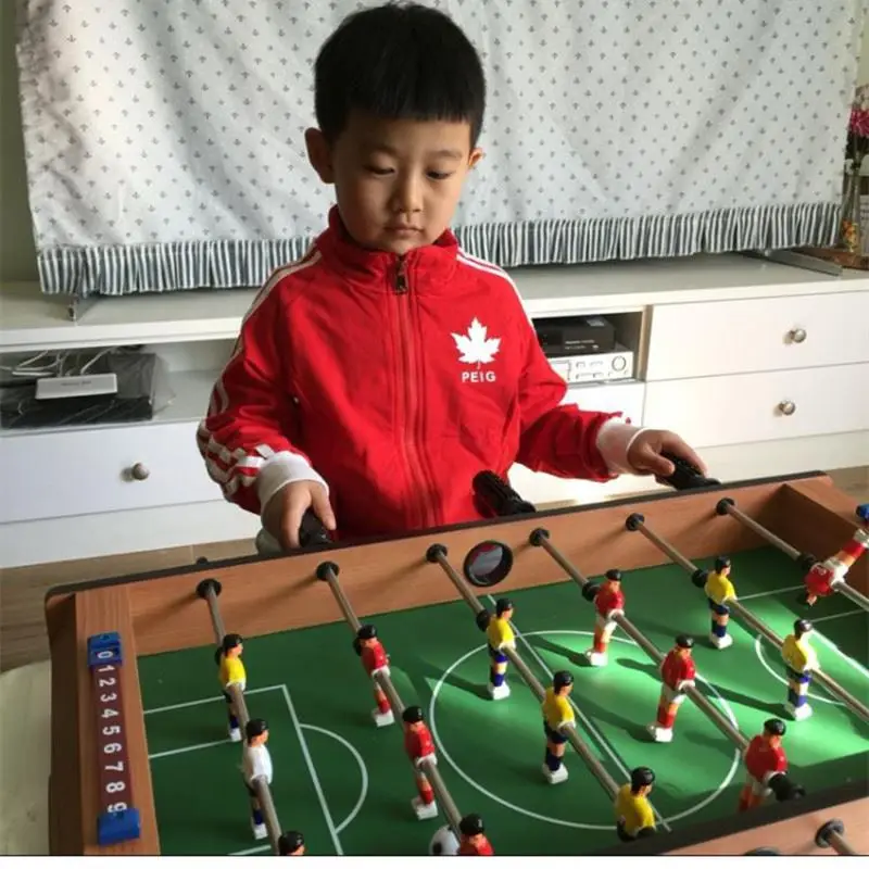 Футбол для молодых студентов детский деревянный стол настольный мяч футбольный стол Стандартный стол большой игрушечный стол стадион