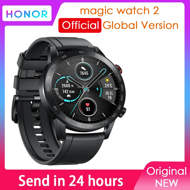 Honor Magic Watch 2 Смарт часы es Bluetooth 5 1 с кислородом крови 14 дней телефонного звонка