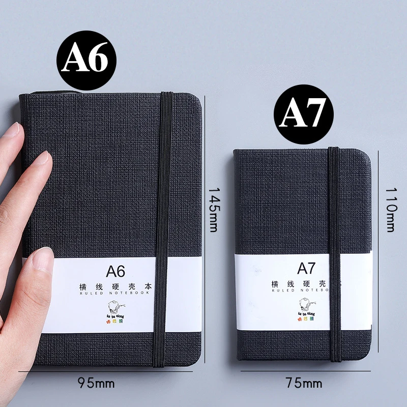 Exercise Book Portable Small Kraft Paper Notepad Memo Diary Stationery N3 