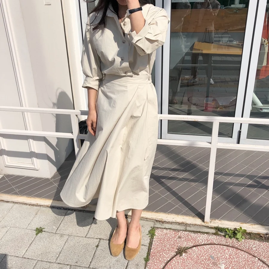 SuperAen корейский стиль женское платье темперамент повседневное хлопковое женское платье Осень новинка модная женская одежда