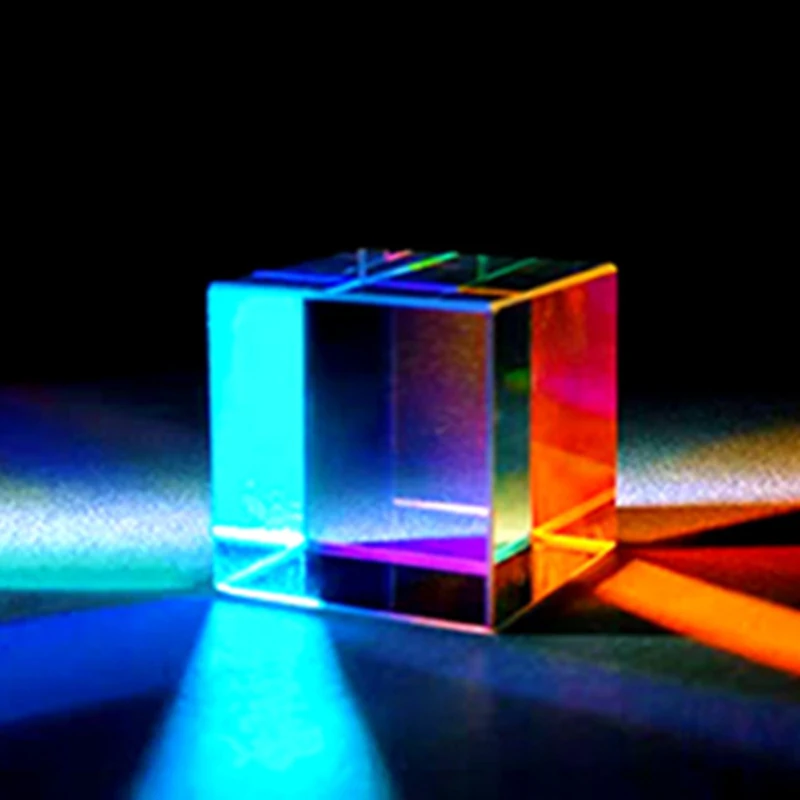 Оптическое стекло призма Rgb дисперсия Призма физика светильник спектр образовательная модель открытый фотографировать камера фильтр Phot